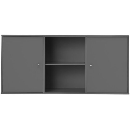 Hammel Furniture Antracitno siva nizka stenska komoda 133x61 cm Mistral &amp;ndash; Slike