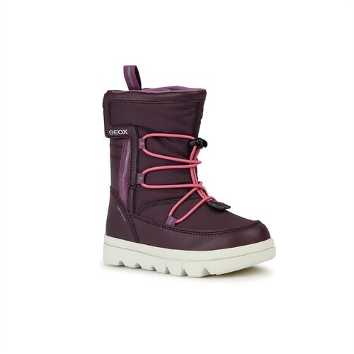 Geox Burgundy Girls' Ankle Boots Willaboom Abx - Girls Cijene