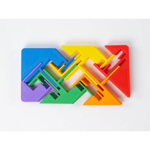 Recent Toys Mozgalica/puzzla - Zigguflat Slike