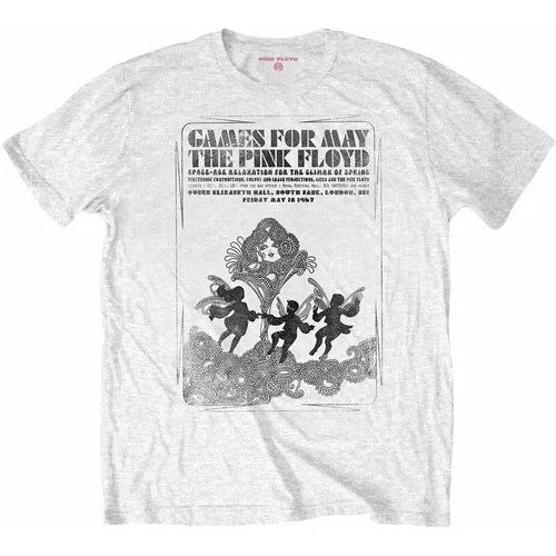 Pink Floyd Majica Games For May B&W Unisex White S