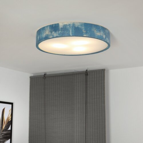 Brilagi plafonsko svetlo pino 3xE27/15W/230V borovina/plava prečnik 47,5 cm Slike