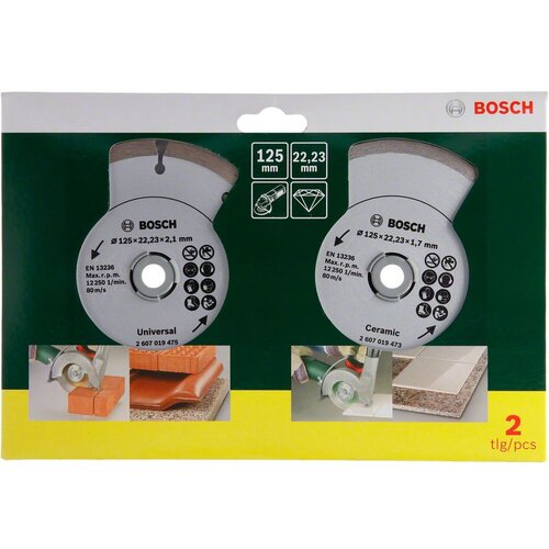Bosch 2607019484 Dijamantske rezne ploče za pločice i građevinski materijal, Ø 125 mm Cene