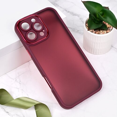 Teracell Torbica Shining Camera za iPhone 16 Pro Max 6.9 crvena Slike