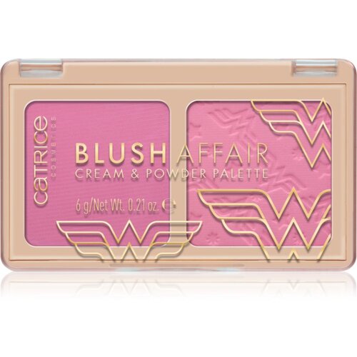 Catrice Wonder Woman Cream&Powder paleta rumenila 010 Champion for all Cene
