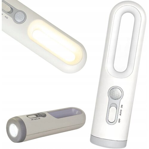 VERKGROUP LED aku. nočna ročna svetilka s senzorjem gibanja USB bela, (5000234141) Cene