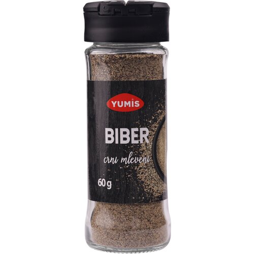 Yumis Biber crni mleveni, 60g Cene