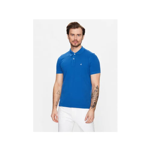 United Colors Of Benetton Polo majica 3089J3179 Modra Regular Fit