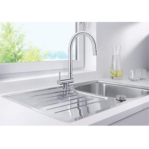 Blanco coressa-f hrom hd slavina 521543 - ručka desno za montažu ispred prozora Cene