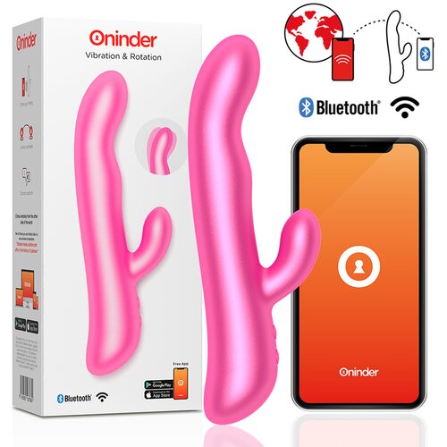 Oninder Vibration &amp;amp; Rotation Pink Slike