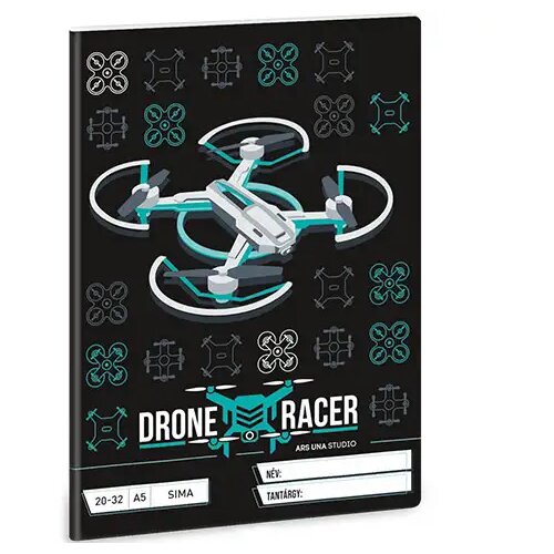 Ars Una Brezčrtni zvezek A/5 20-32 : Drone Racer Cene