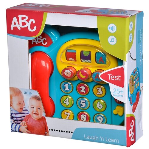 ABC b&amp;eacute;bij&amp;aacute;t&amp;eacute;k ABC telefon u boji sa zvukom i svjetlom - Slike