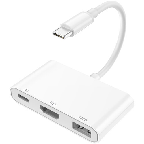 INF Type-C do HDMI in USB večfunkcijski dock &ndash; HDMI, USB-A, SD/TF, 9V/2A, (5000276868) Cene