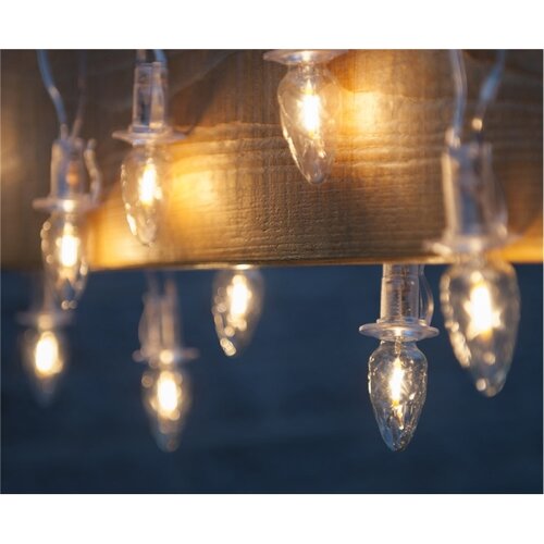  Produžni LED niz za spolja&amp;scaron;nju upotrebu CONE FILAMENT 20xE10 14m proziran/topla bela IP44 Slike