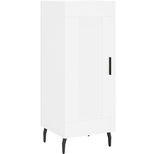 Maison Chic Komoda - Predalnik bela 34,5x34x90 cm inženirski les, (21716053) Slike