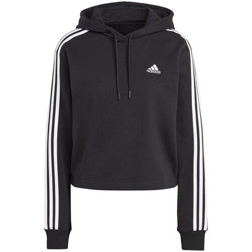 Adidas Sportska sweater majica crna / bijela Cene