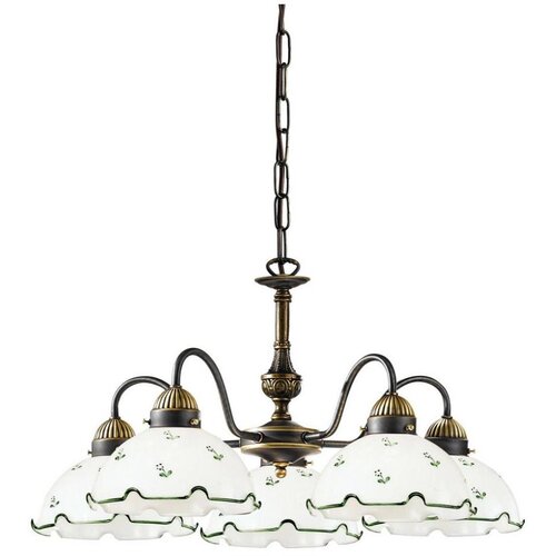  Kolarz 731.85.21 - Luster na lancu NONNA 5xE27/75W/230V zelena Cene