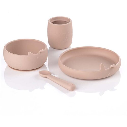 Jane Silikonski set za hranjenje od 4 dijela, Pale Cijene