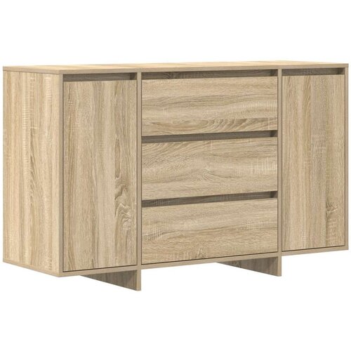  Stranska omara Sonoma hrast 120x41x75 cm Izdelan les Slike