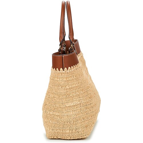 Polo Ralph Lauren Ročne torbice KYLA TOTE-TOTE-LARGE Bež Slike