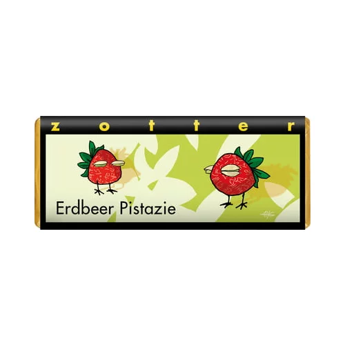 Zotter Schokoladen Bio čokoada - "jagode in pistacije"