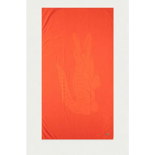 Lacoste Brisača oranžna barva