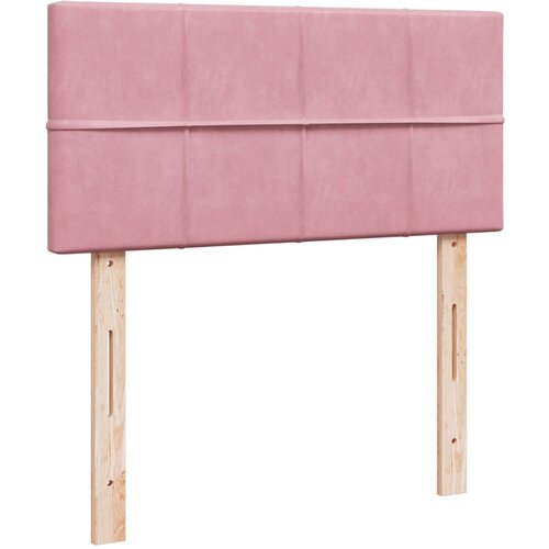 Box spring krevet s madracem ružičasti 90x190 cm bar&amp;scaron;unasti Slike
