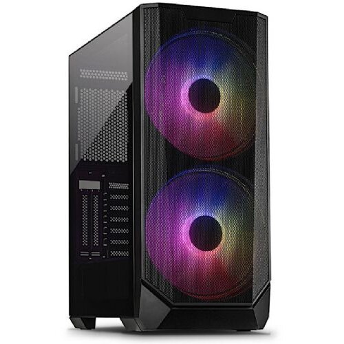 Inter-tech Kućište INTER-TECH IT-3503 Airstream/ATX/RGB/Mini-ITX/Gaming/bez napajanja/crna Cene