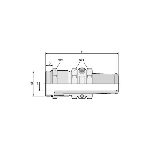  Kabelska uvodnica M20 mesing prirodne boje LappKabel SKINDICHT SR-SV-M 20X1,5/13,5/9 25 kom. Cijene