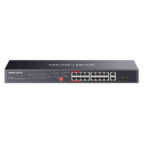 Mercusys MS120GP 20-port Gigabit (16x PoE+) RJ45 mrežno stikalo switch Cene