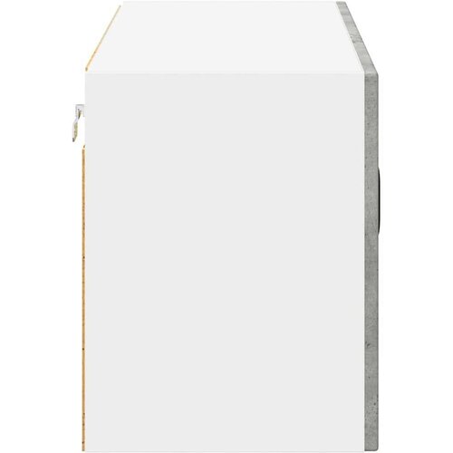  Zidni kuhinjski ormarić s policom Betonski sivi 80 x 31 x 40 cm Slike