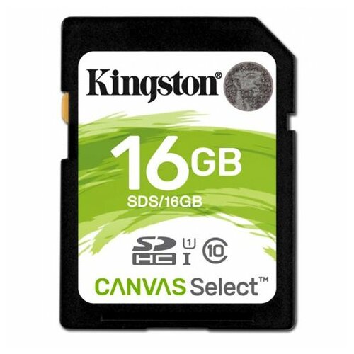 Kingston SDHC 16GB Class 10 + SD adapter UHS-I 10MB/s, SDS/16GB memorijska kartica Slike