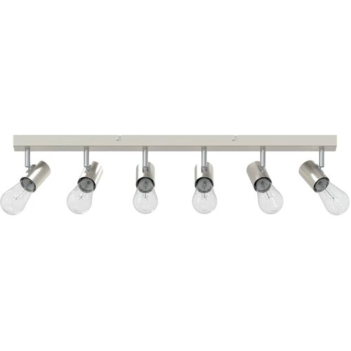  Stropni reflektor s reflektorima Nikla 73 x 6,5 x 11,5 cm Metal Slike