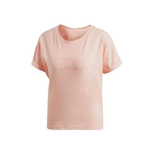 Adidas Majice s kratkimi rokavi Ess Allcap Tee Rožnata Cene