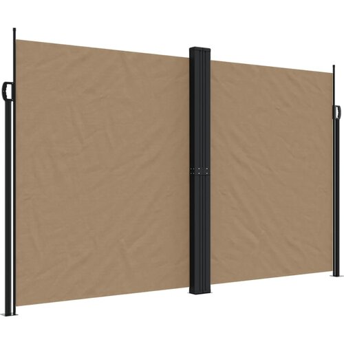 Maison Chic Zložljiva stranska tenda - Senčniki taupe 200x1200 cm, (22042288) Slike