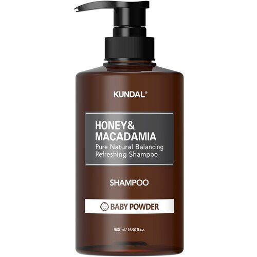 KUNDAL Honey & Macadamia Baby Powder naravni šampon za suhe in poškodovane lase 500 ml Cene