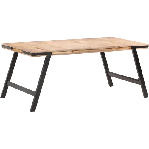 vidaXL blagovaonski stol od masivnog drva manga 180 x 90 x 76 cm