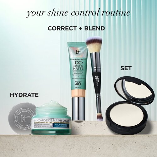 IT Cosmetics Your Skin But Better CC+ Cream Natural Matte matirajoči tekoči puder SPF 40 za ženske Fair Ivory 32 ml Slike