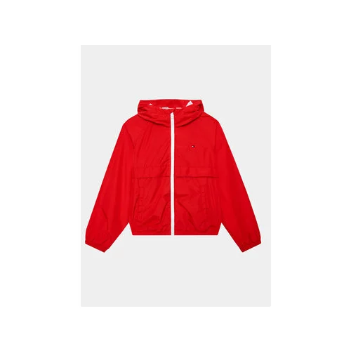 Tommy Hilfiger Prehodna jakna Essential KG0KG07220 D Rdeča Regular Fit
