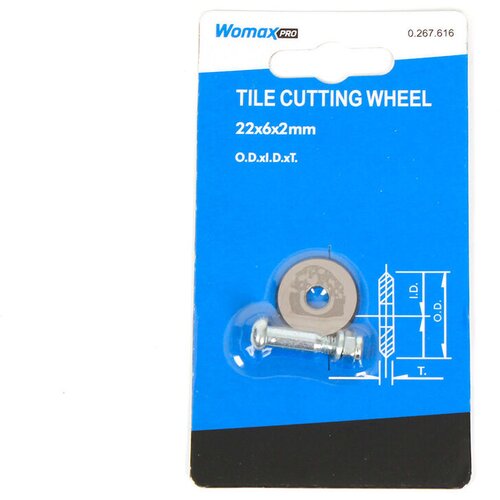 Womax Pro Nož za ma&amp;scaron;inu za sečenje pločica, 22x6x2mm Slike