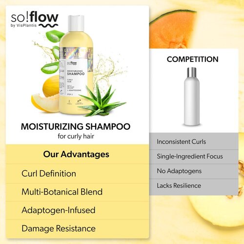 SoFlow Nourishing Shampoo hranilni &amp;scaron;ampon za kodraste lase 400 ml Slike