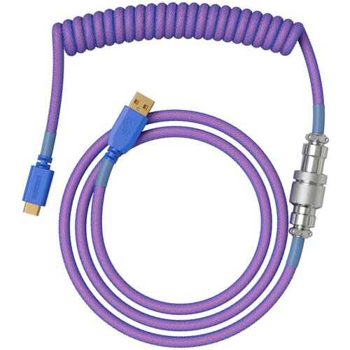 Glorious Kabl Coiled Cable USB-C - Nebula Cene