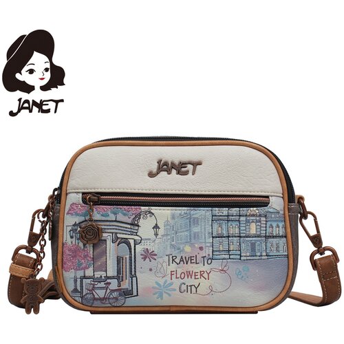 Janet damska tašna flowery city J-092A Cene