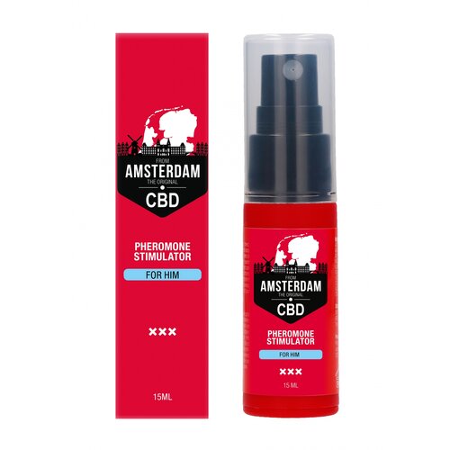PharmQuests Original CBD Amsterdam Pheromone Stimulator for Him 15ml Slike