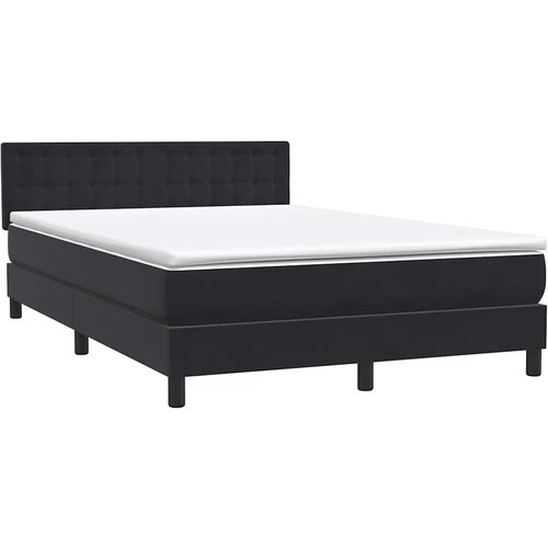 Box spring krevet s madracem crni 160x210 cm bar&amp;scaron;unasti Slike