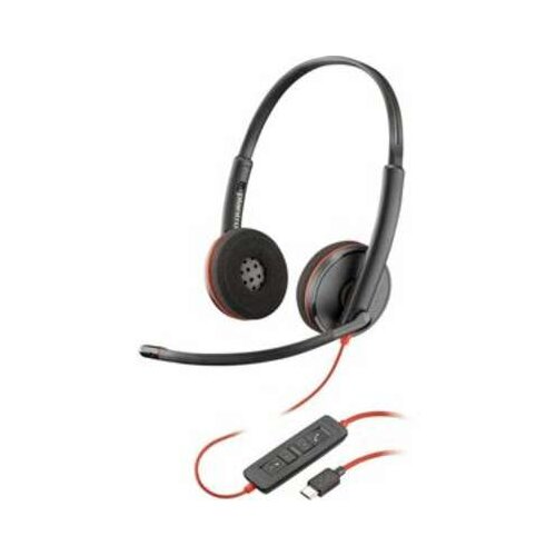 Poly hp blackwire C3220 stereo usb-c slušalice + torbica za nošenje, black, 2yw 80S07AA Cene