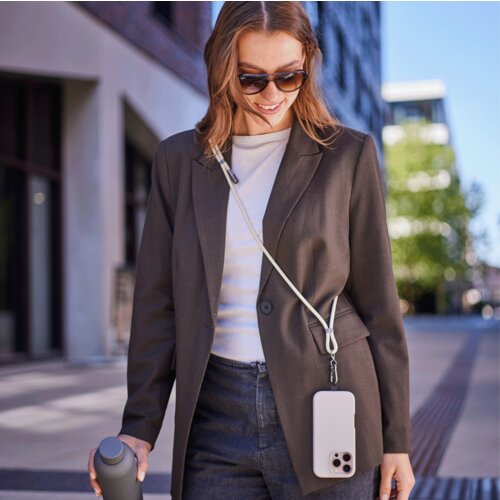 Intenso Kai&scaron; za mobilni telefon sa punjačem - Cell Phone Charging Lanyard Beige Cene