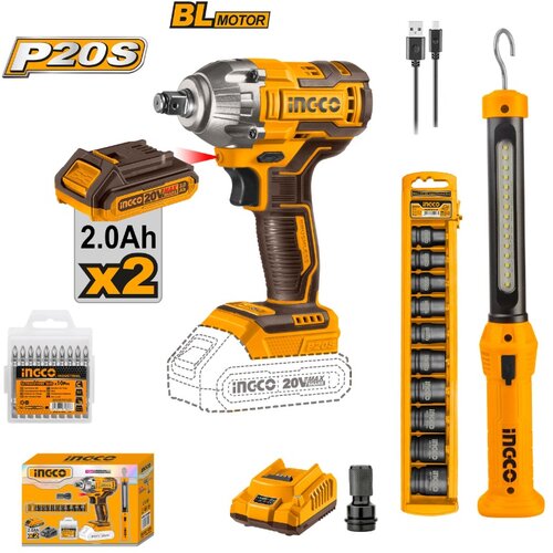 Ingco set akumulatorskog alata COSLI23011 20V Cene