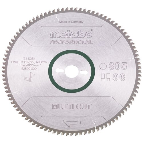 Metabo 628091000 circular saw blade 30.5 cm 1 pc(s) Cijene