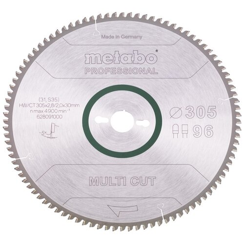 Metabo MET 628091000 list testere za cirkular, 305mm, 96 zuba Slike