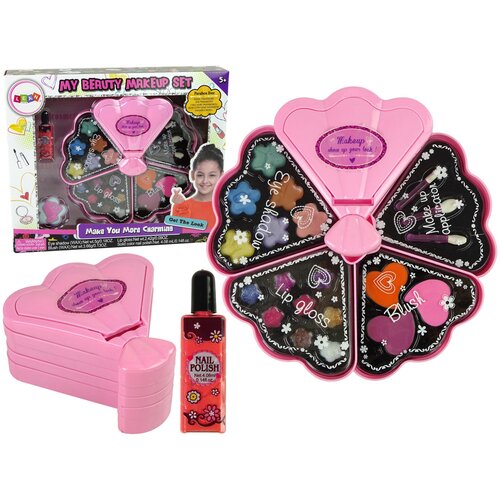 Pink Shell Makeup Bag Eyeshadows Gloss Cijene